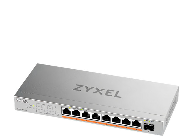 ZYXEL 乙太網路交換器, XMG-108HP, 1個