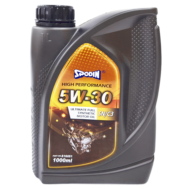 SPODIN 司伯汀 高性能全合成機油 SN/C3, 5w30, 1瓶, 1L