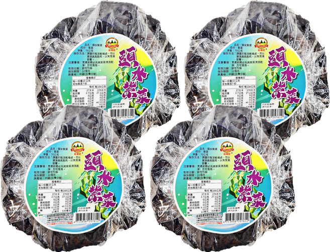 WON LAI WON 旺來旺 頭水紫菜, 70g, 4包