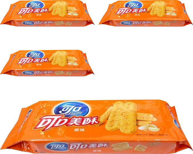 可口 可口美酥 原味, 90g, 4包