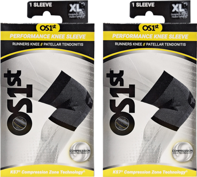 OS1st KS7高性能膝蓋護套 單隻, 2個