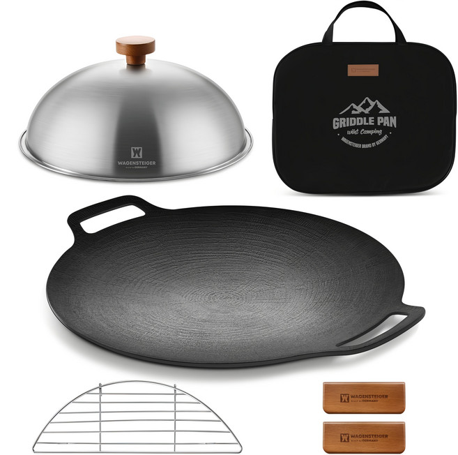 Wagensteiger IH電磁爐烤盤5件組, 360mm, 1組