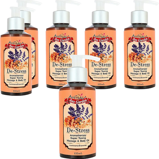 Aus Garden 澳維花園 按摩精油 乳香薰衣草, 155ml, 6瓶