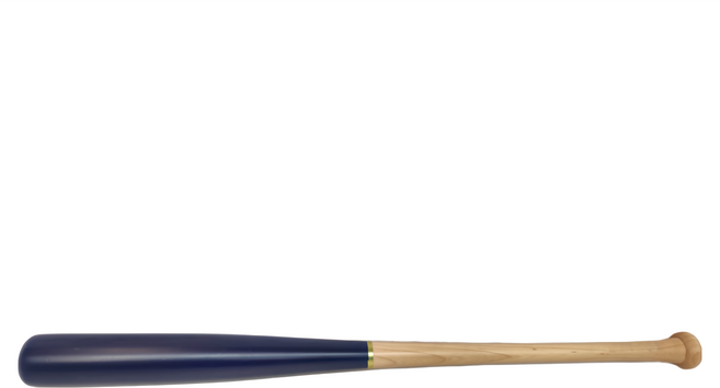 LOUISVILLE Slugger LS BR 系列 S318 黃樺木木棒 挖頭設計 LA13636318NVOLC 900g, 深藍原木, 1支
