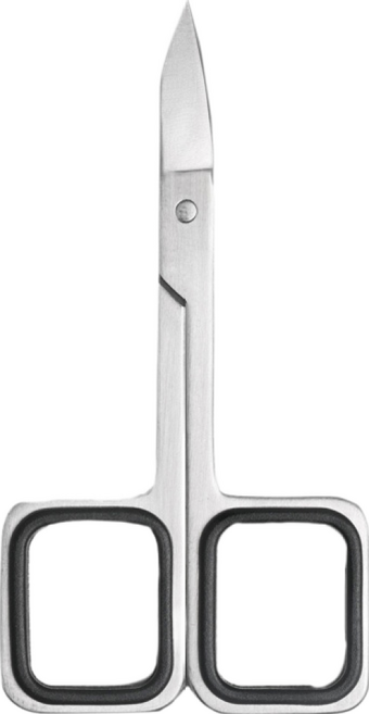 MEKO 專業不鏽鋼磨砂彎剪 X-084, 1支