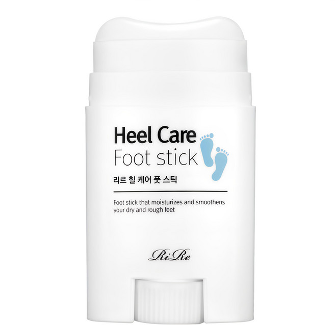 RiRe Heel Care Foot Stick 龜裂足跟修復膏 保濕柔嫩足部, 1個, 1個, 22g