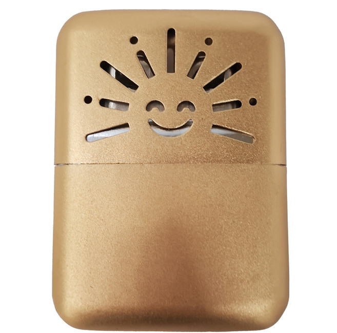 ALL SPLENDID 小太陽白金懷爐 PW-05 7 x 5 x 1.5cm 金色, 1個