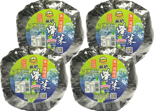 WON LAI WON 旺來旺 第一道精選無砂紫菜, 100g, 4包