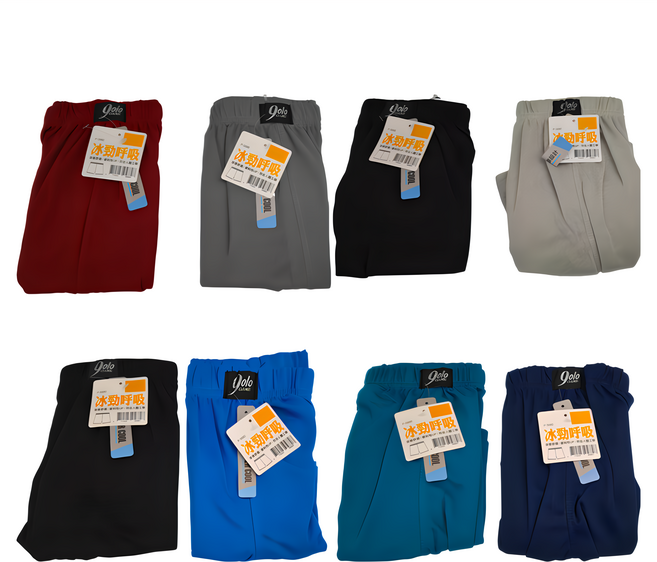 9010 GAME 冰勁呼吸 男平口褲 8件組