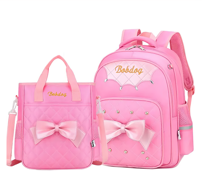 Kori Deer 可莉鹿 超輕減壓護脊書包 貴族公主風 2~6年級適用 2件組 2個