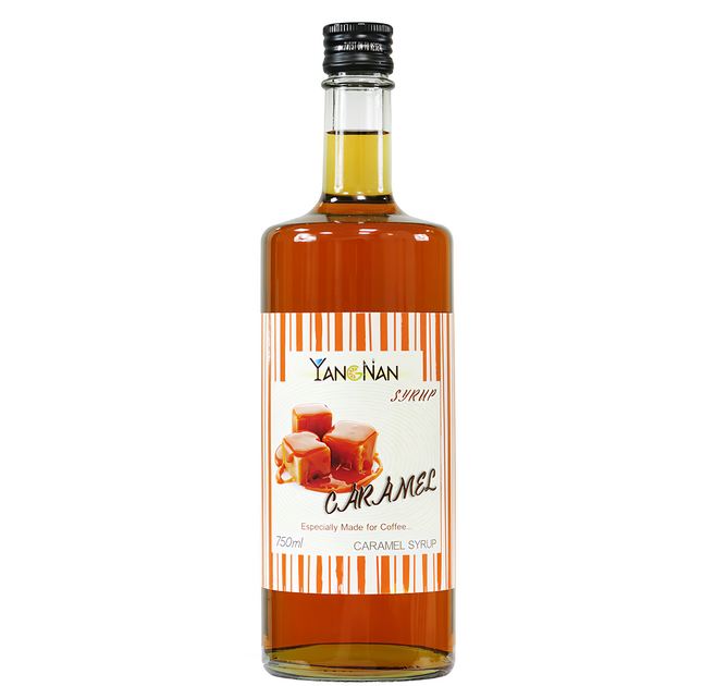 YANGNAN 仰南 焦糖風味糖漿, 750ml, 1瓶