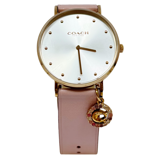COACH 蔻馳 Perry 女士腕錶 小牛皮錶帶 36mm