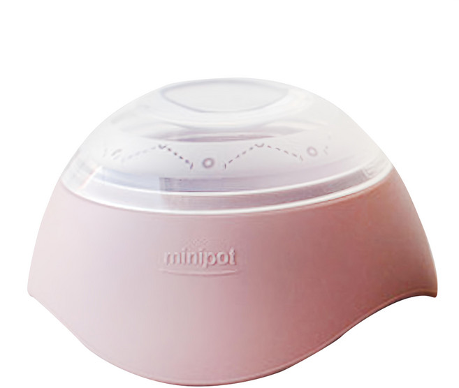 alphaline 粉彩矽膠蒸蛋盒, 粉色, 1個