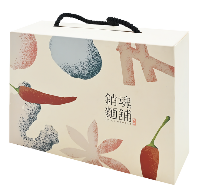 大師兄銷魂麵舖 禮盒組 細麵113g x 2包 + 粗麵118g x 2包 + 花生麻醬麵118g x 2包, 6包