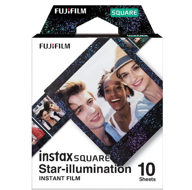 FUJIFILM 富士 instax SQUARE 方型底片, 星光, 1盒