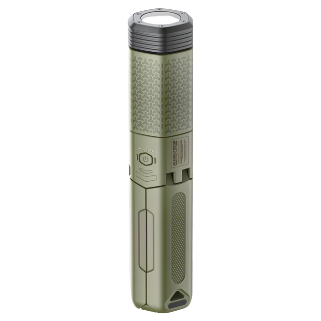 ADAMOUTDOOR 二代萬用伸縮野營燈 綠色 USB充電, 1個