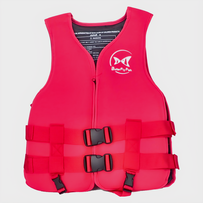 ButterFly Fish 蝴蝶魚 浮力衣 紅色 適用體重20-120公斤 適用身高115-195公分