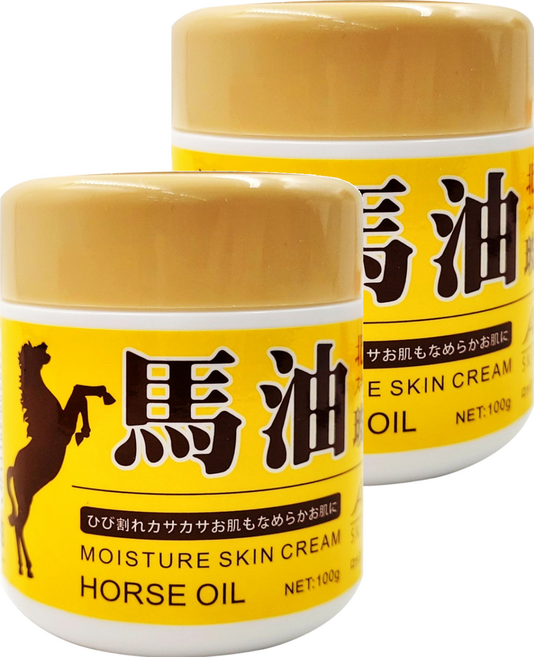 ADD Plus 馬油滋養修護霜 100g 北海道馬油 全膚質適用 全面保濕, 2罐