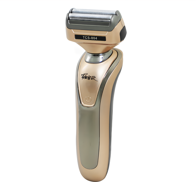 ROMEO 羅蜜歐 USB充電式雙刀頭電動刮鬍刀, TCS-804, Gold, 1個