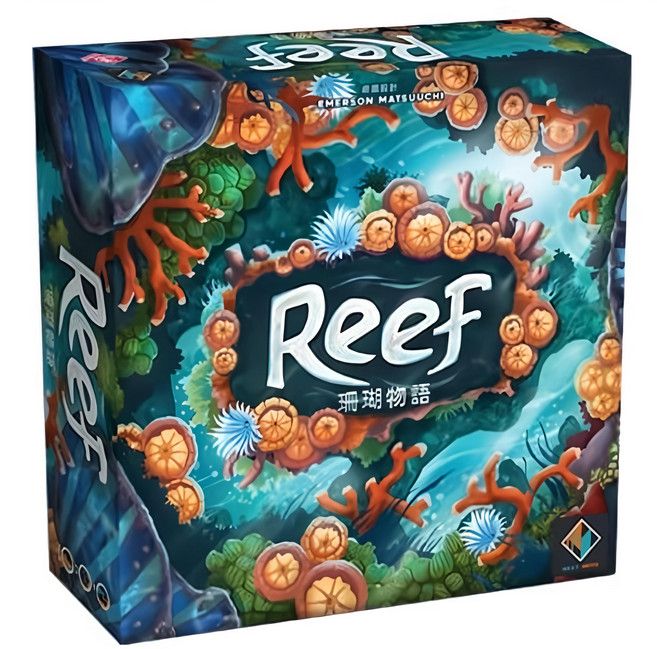 TWO PLUS 灣加遊戲 珊瑚物語 適合年齡: 8歲以上 遊戲人數: 2-4人 遊戲時間: 30-45分鐘
