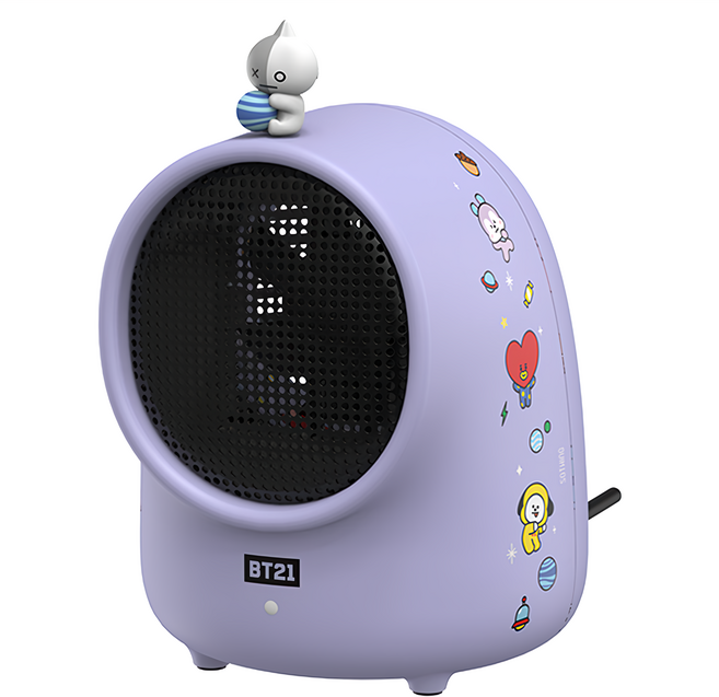 SOTHING 向物 BT21桌面暖風機, DSHJ-S-D3, 紫色