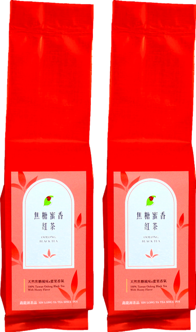 龍源茶品 鑫龍源 茶農職人經典台灣 焦糖蜜香紅茶包, 2g, 30包, 2袋