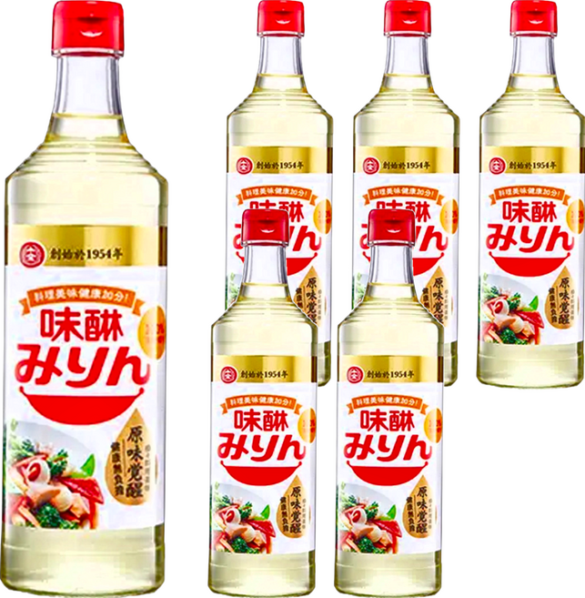 十全 味醂調味料, 500ml, 6瓶