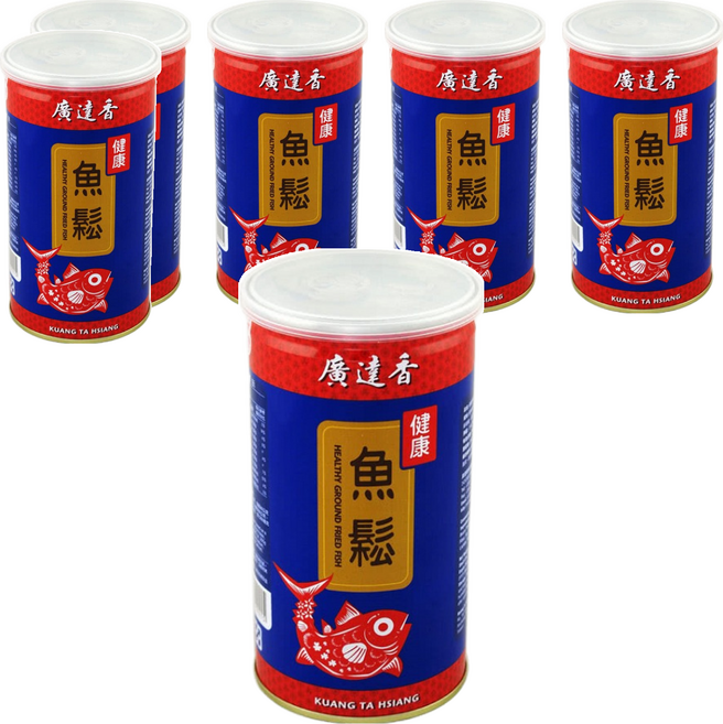 廣達香 魚鬆, 250g, 6罐