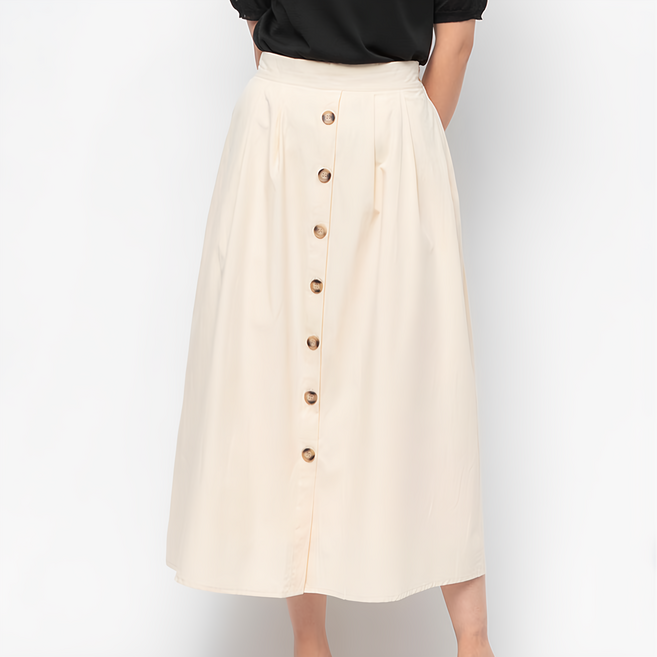 CARET 女款前排扣傘狀裙