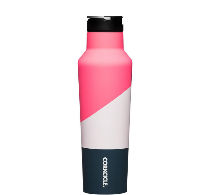 CORKCICLE. 酷仕客 三層真空運動易口瓶, 風暴粉, 600ml, 1個