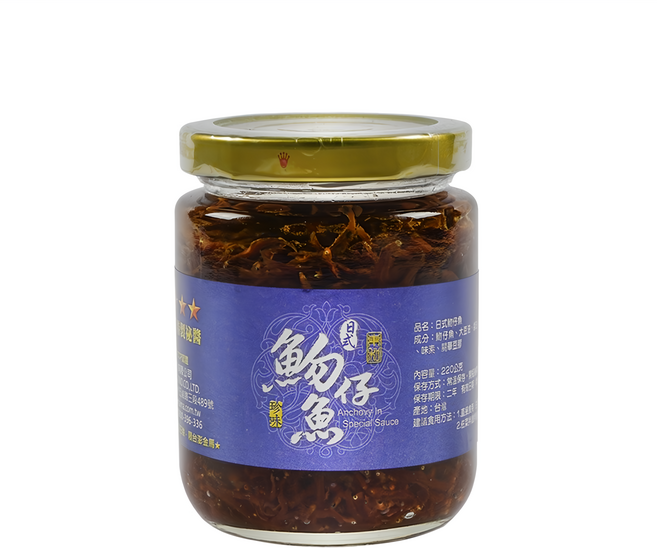 東和食品 How Mama 魩仔魚罐頭, 220g, 1罐