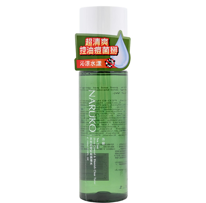 NARUKO 牛爾 台灣公司貨 茶樹抗痘粉刺調理水, 150ml, 1瓶