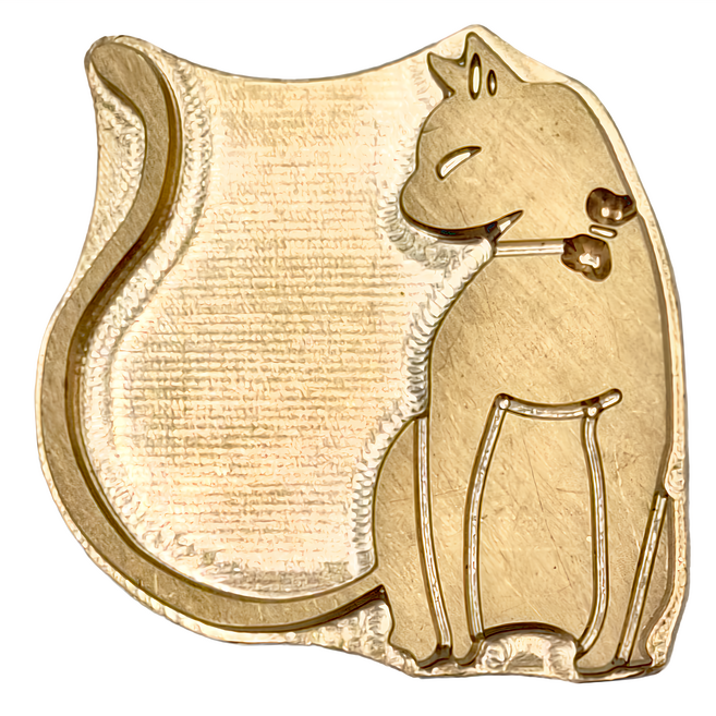 Betty's 焙蒂絲 烙印模 小貓 4 x 4cm, 1個