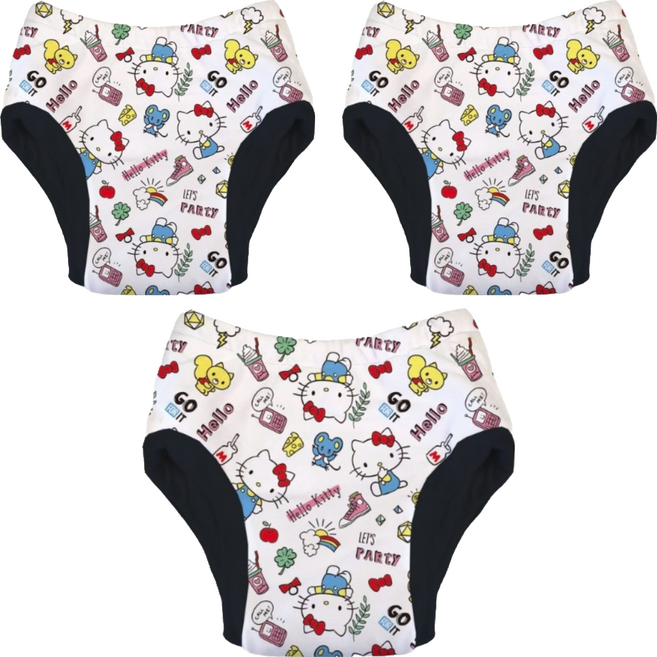 THiRSTiES 訓練褲/學習褲 SANRIO聯名款 12~16kg, Hello Kitty My Friends, 3件