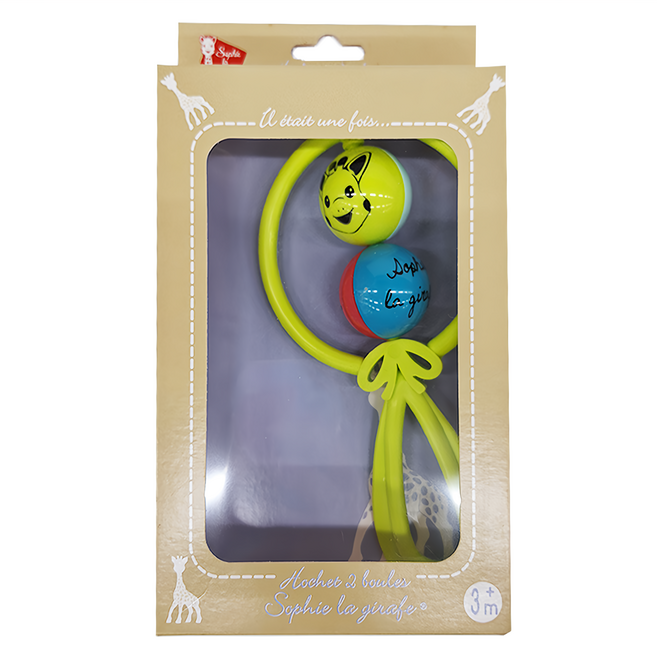 SOPHIE LA GIRAFE 蘇菲球球手搖鈴, 1個