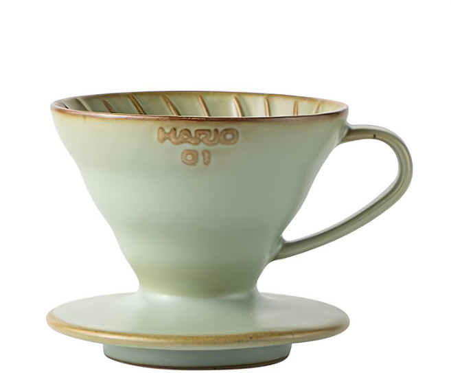 HARIO 好璃奧 V60懷汝窯01濾杯, 懷汝窯濾杯, 1組, 1~2杯
