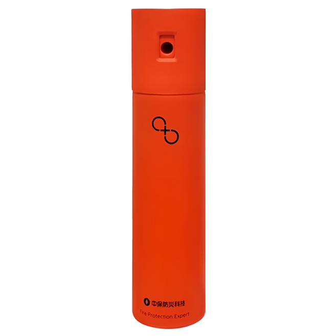 中保防災科技 MIT新一代時尚滅火噴霧 泡沫型 珊瑚橘, 450ml, 630g, 1個