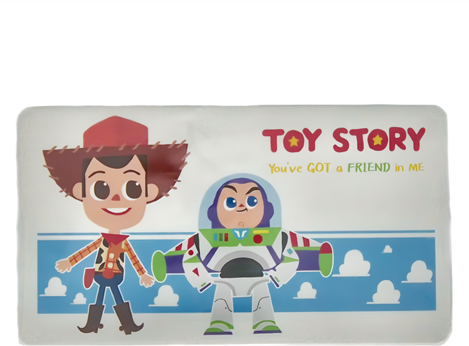 收納王妃 玩具總動員口罩收納盒 104 x 84 x 15mm, 巴斯胡迪 白色, 2個