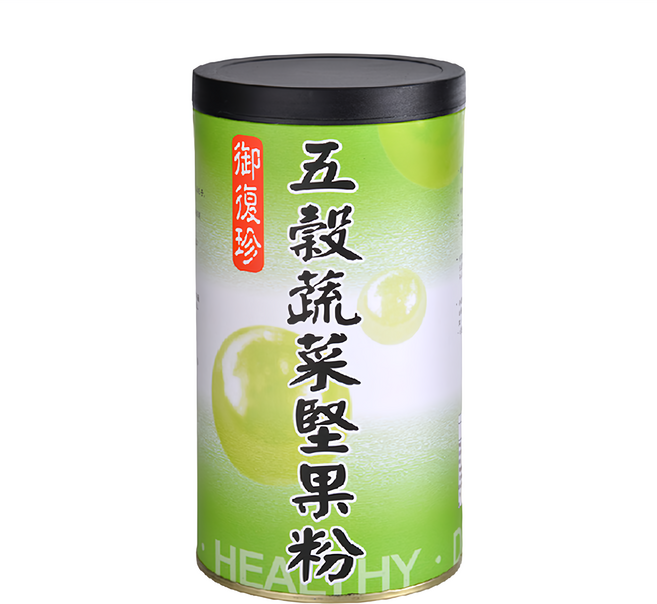 御復珍 五榖蔬菜堅果粉 無添加糖 純素食, 600g, 1罐