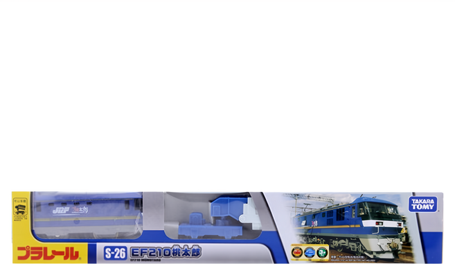TAKARA TOMY PLARAIL 鐵道王國 EF210桃太郎 S-26, 藍色, 1組