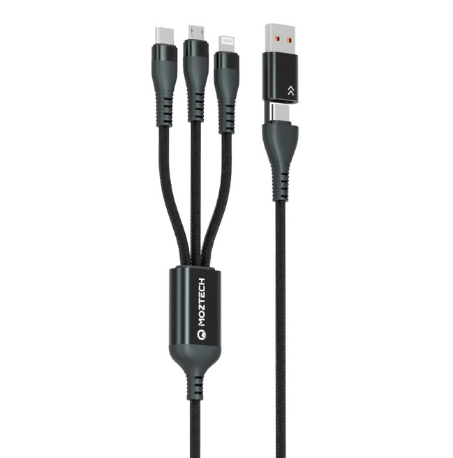 MOZTECH 5合1多功能傳輸充電線, 1條