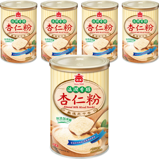 義美 杏仁粉, 420g, 5罐