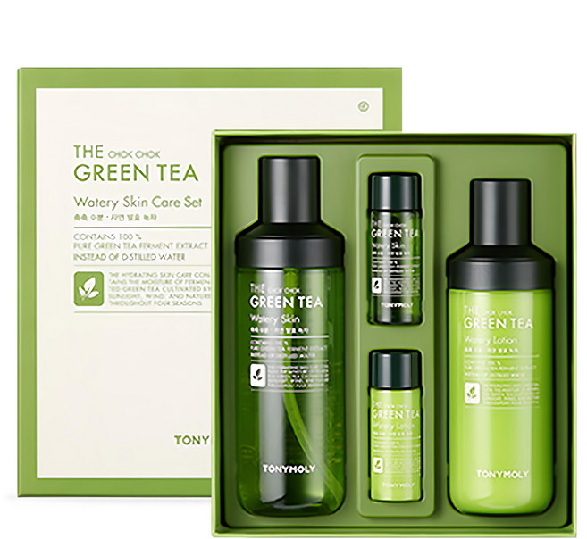 TONYMOLY the chok 清潤綠茶保濕組, 1組