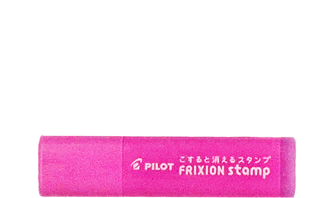 PILOT 百樂 FRIXION 魔擦印章 5個, 腳印 粉色, 1盒