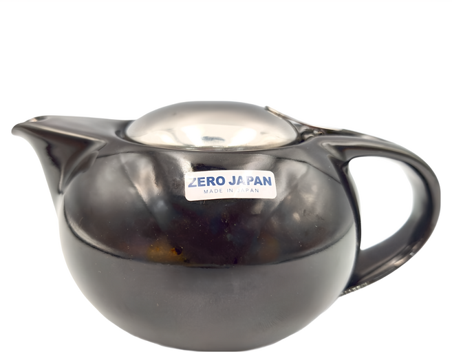 ZERO JAPAN. 嘟嘟陶瓷壺, 內斂黑, 520ml, 1個