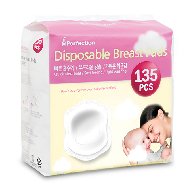 perfection 一次性防溢乳墊, 135片, 1包
