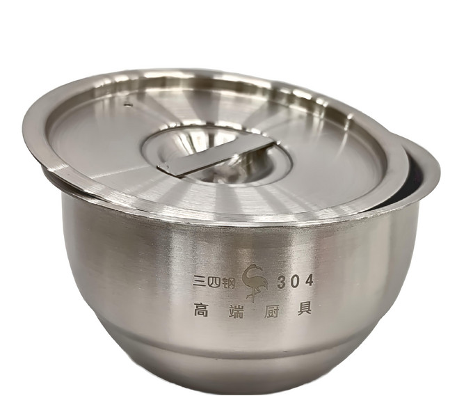 SSGP 三四鋼 不鏽鋼碗 直徑12 x 7cm 468ml 215g, 銀色, 1個