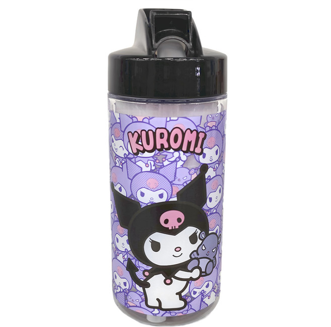 Skater 滿版水壺 500ml, 酷洛米 紫色, 1個