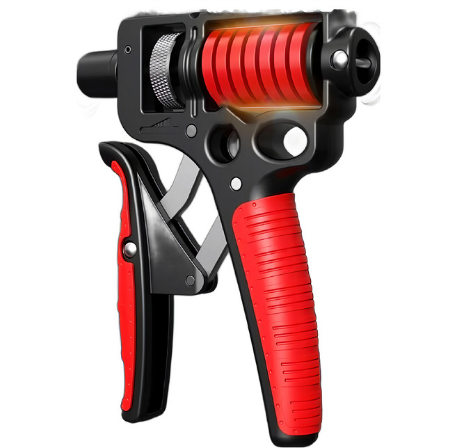 S-SportPlus+ 可調節彈簧握力器 一般款 b11005002-01, 紅色, 1個