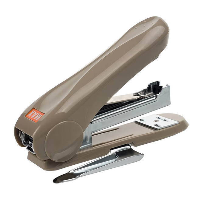 MAX 美克司 釘書機 帶除針器 HD-50R-BE, 米色, 1個